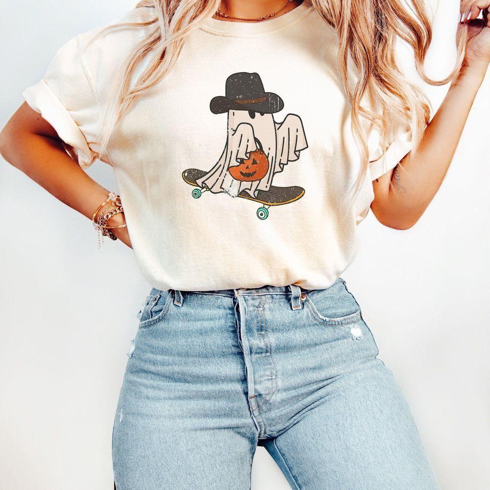 Skateboarding Cowboy Ghost Halloween Vuitino Apparel Skateboarding Cowboy Ghost Halloween Vuitino Apparel